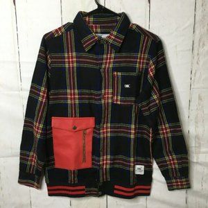 Ethik Worldwide Womens Camper Flannel Small NWT